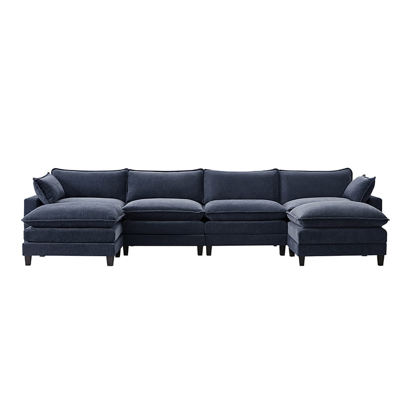 Aichele Sectional Sleeper Sofa with Triple Layer Cushions - Convertible L-Shaped Sofa Bed for Small Spaces, Comfortable Guest Bed & Living Room Furniture - Perfect for Apartments, Dorms and Home Theater Rooms