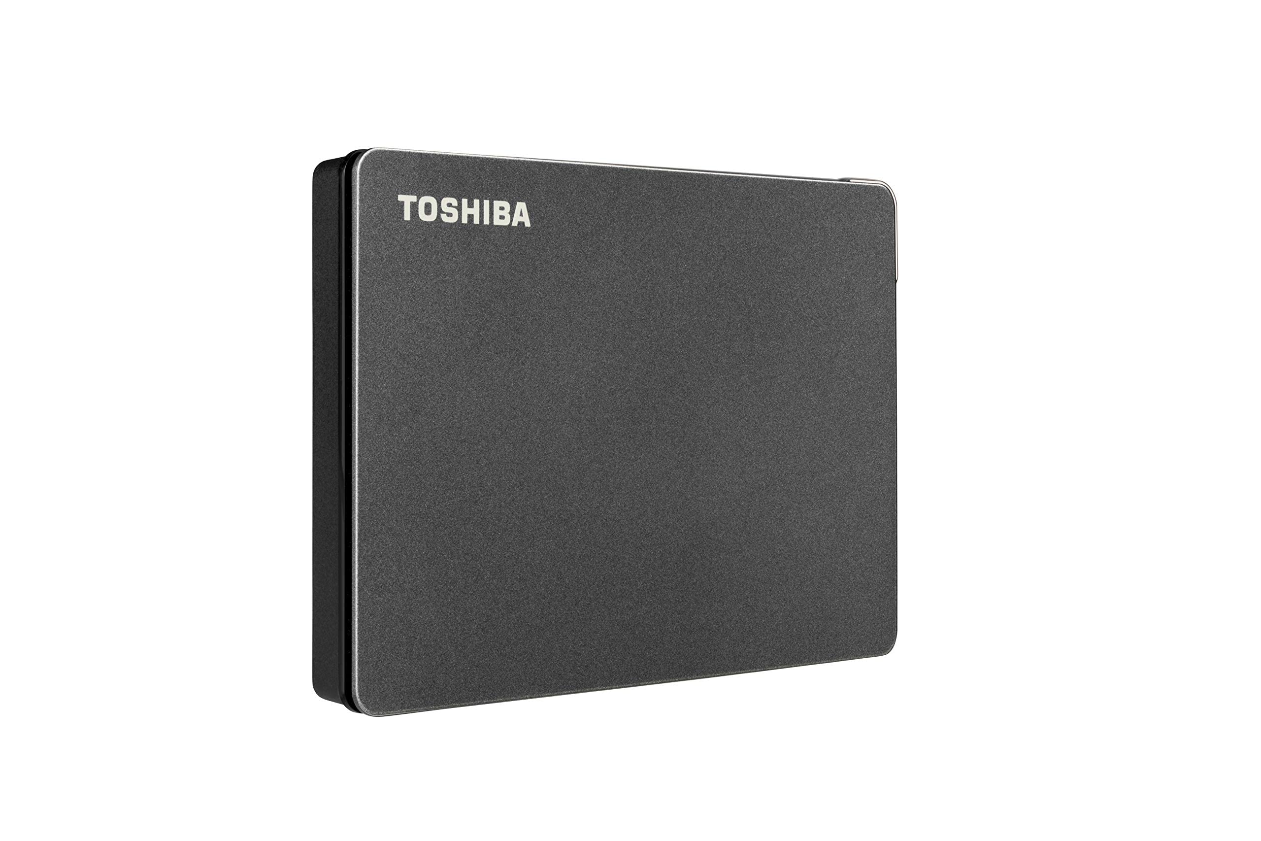 Toshiba Canvio Gaming 2TB Portable External Hard Drive USB 3.0 - High-Speed HDD for PS5, Xbox Series X, PC & Mac (Black) | Expand Storage for Games, Movies & Backups | Plug & Play for Console & Desktop