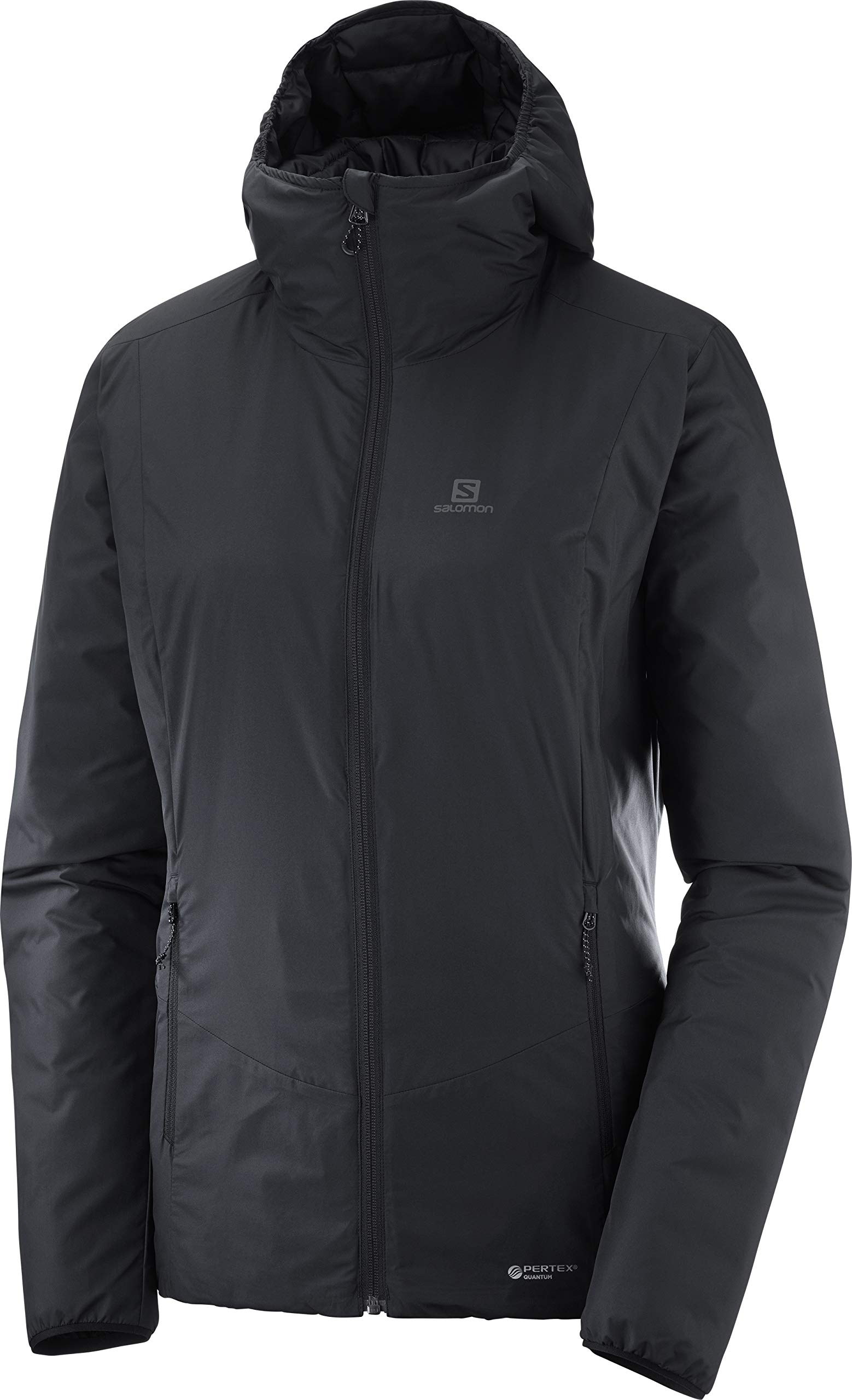 Salomon Women's Drifter Loft Hoodie - Lightweight Water-Resistant Fleece Jacket for Hiking, Camping & Outdoor Adventures