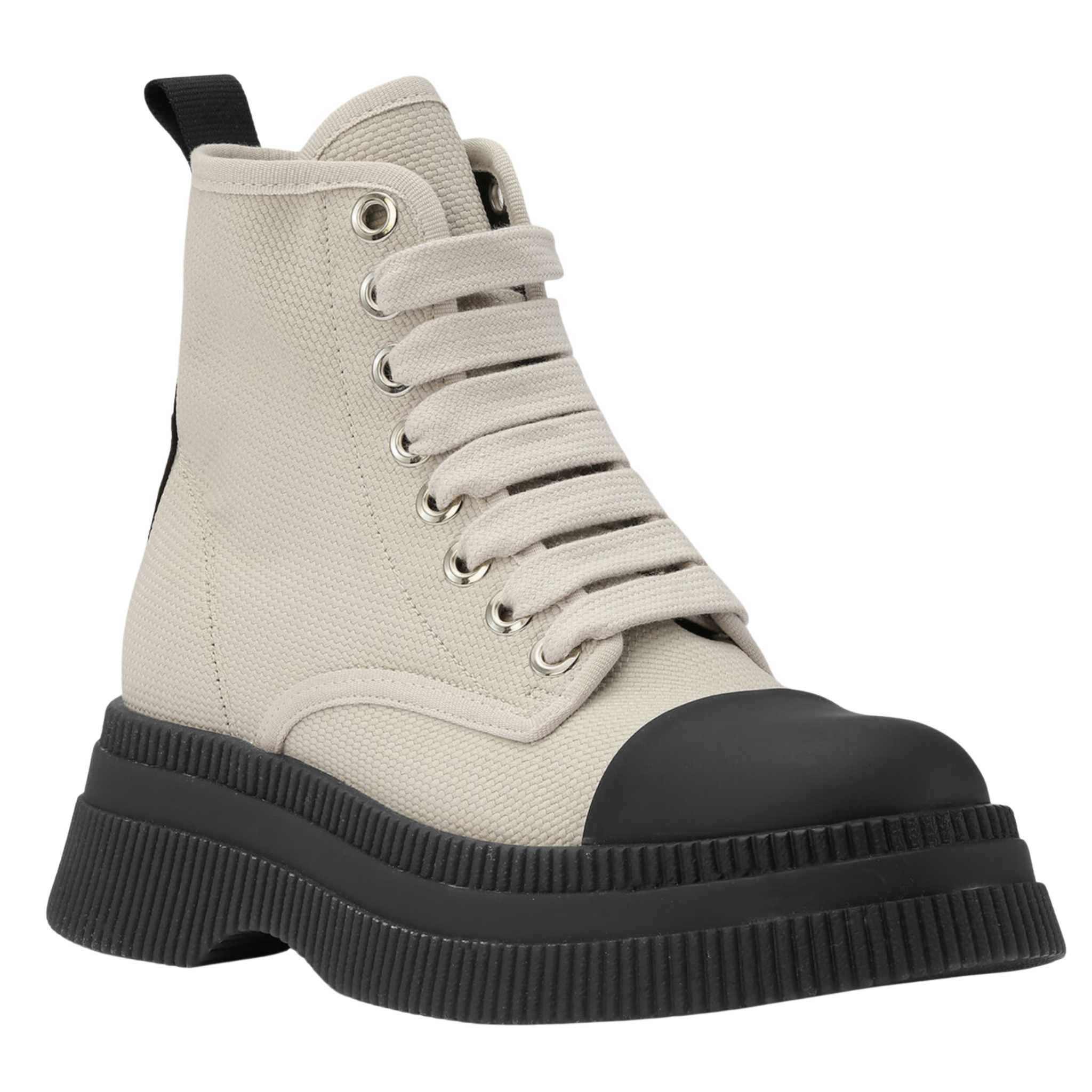 Stylish Creepers Textile Lace Up Boots for Men & Women - Comfortable Gothic Punk Fashion Shoes for Daily Wear & Cosplay