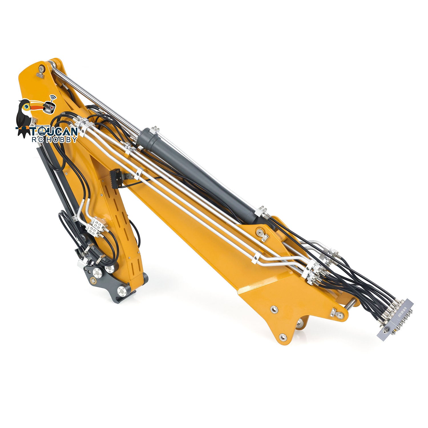 1/14 Scale K970 300 Hydraulic RC Excavator - Remote Control Demolition Machine with Realistic Paint & Pre-Assembled Model for Construction Enthusiasts | Perfect for Outdoor Play, Construction Simulation & Collector's Display