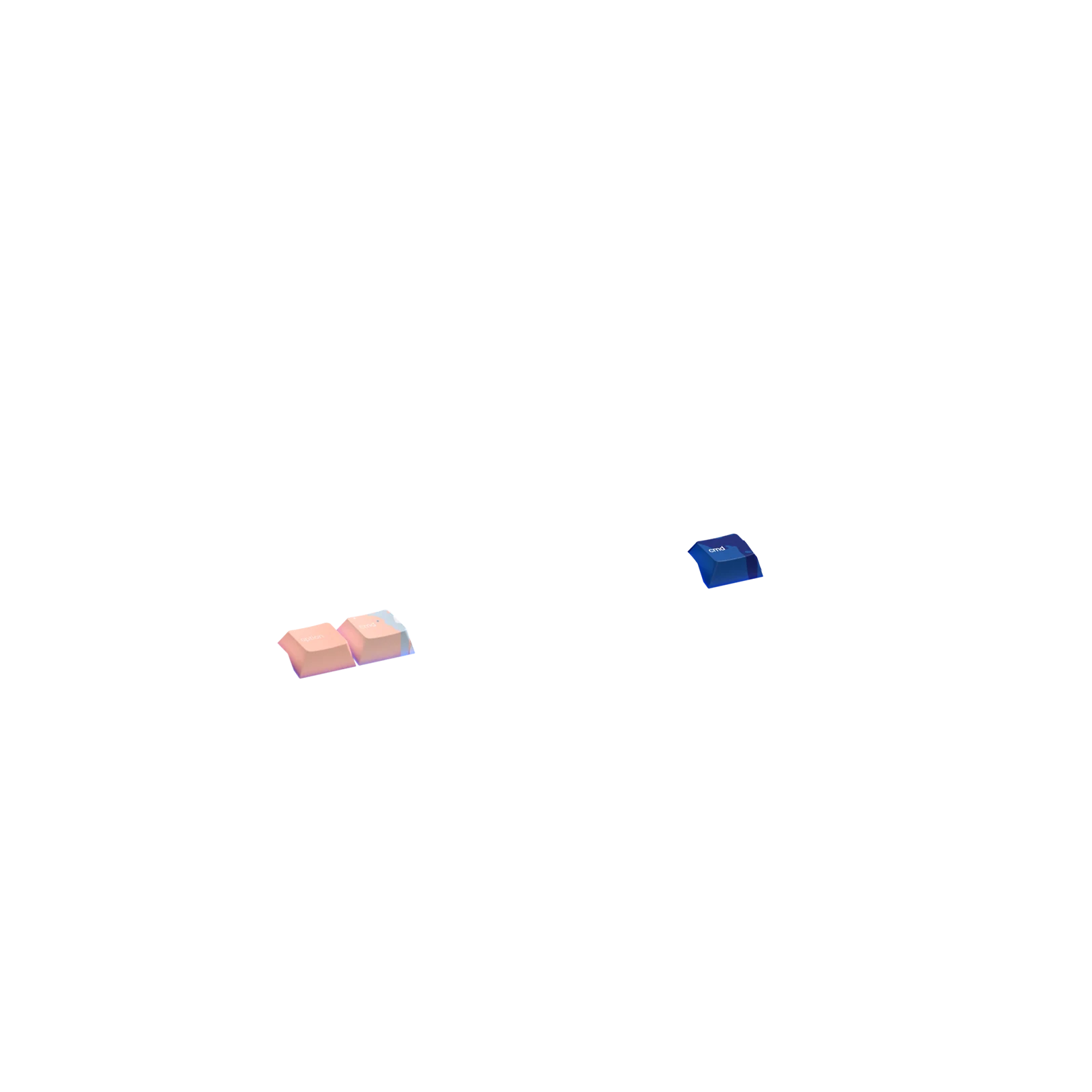 High Tide Keycaps for Mechanical Keyboards - Custom Cherry MX Keycaps for Gaming & Typing - Perfect for PC, Mac & Laptop Keyboards