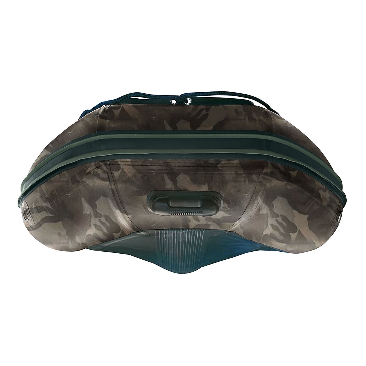 Aleko 12.5 ft Inflatable Fishing Boat with Aluminum Floor - Camouflage Design for Hunting & Water Sports | Portable Boat for Lakes, Rivers & Coastal Use