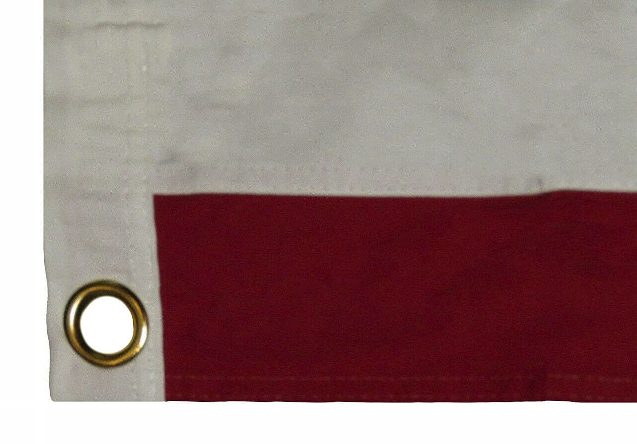 2x3 Feet Heavy Duty Sewn Cotton Betsy Ross American Flag - Premium Quality Fade Resistant with Sewn Stripes - Perfect for Tea Party Decorations, Historical Displays & Indoor Patriotic Events