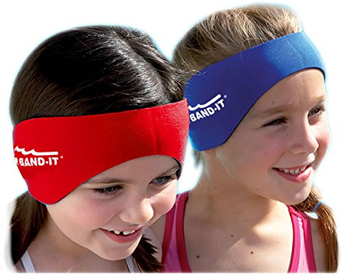 Ear Band-It Swimming Headband - Doctor Designed & Recommended Waterproof Headband for Swimmers - Secure Earplugs Holder - Ideal for Swimming, Surfing & Water Sports