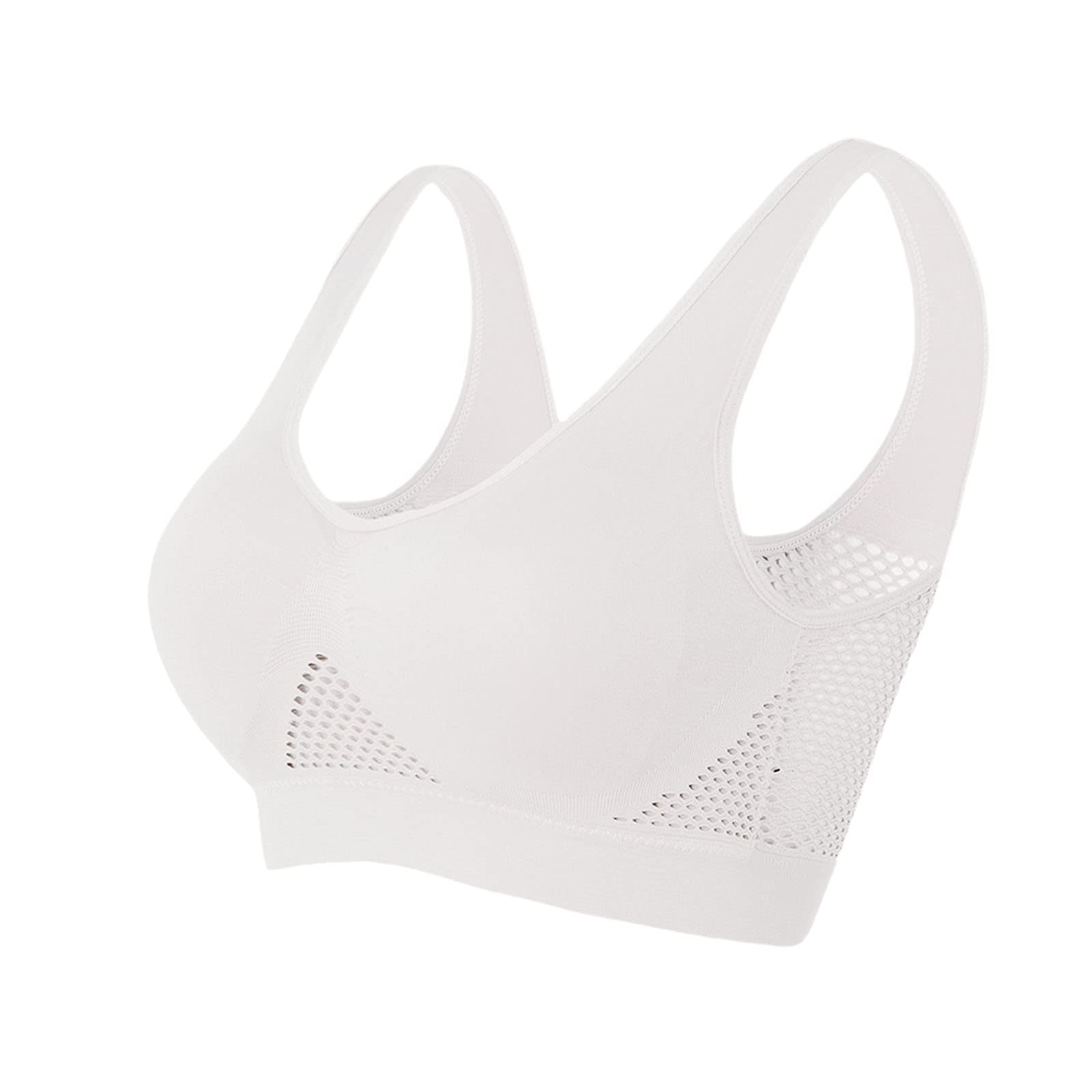 Dosurgorn Ladicool Air Bra - Wireless Invisible Bra for Women, Breathable Cool Lift Up Support Bra - Perfect for Yoga, Workout & Everyday Comfort