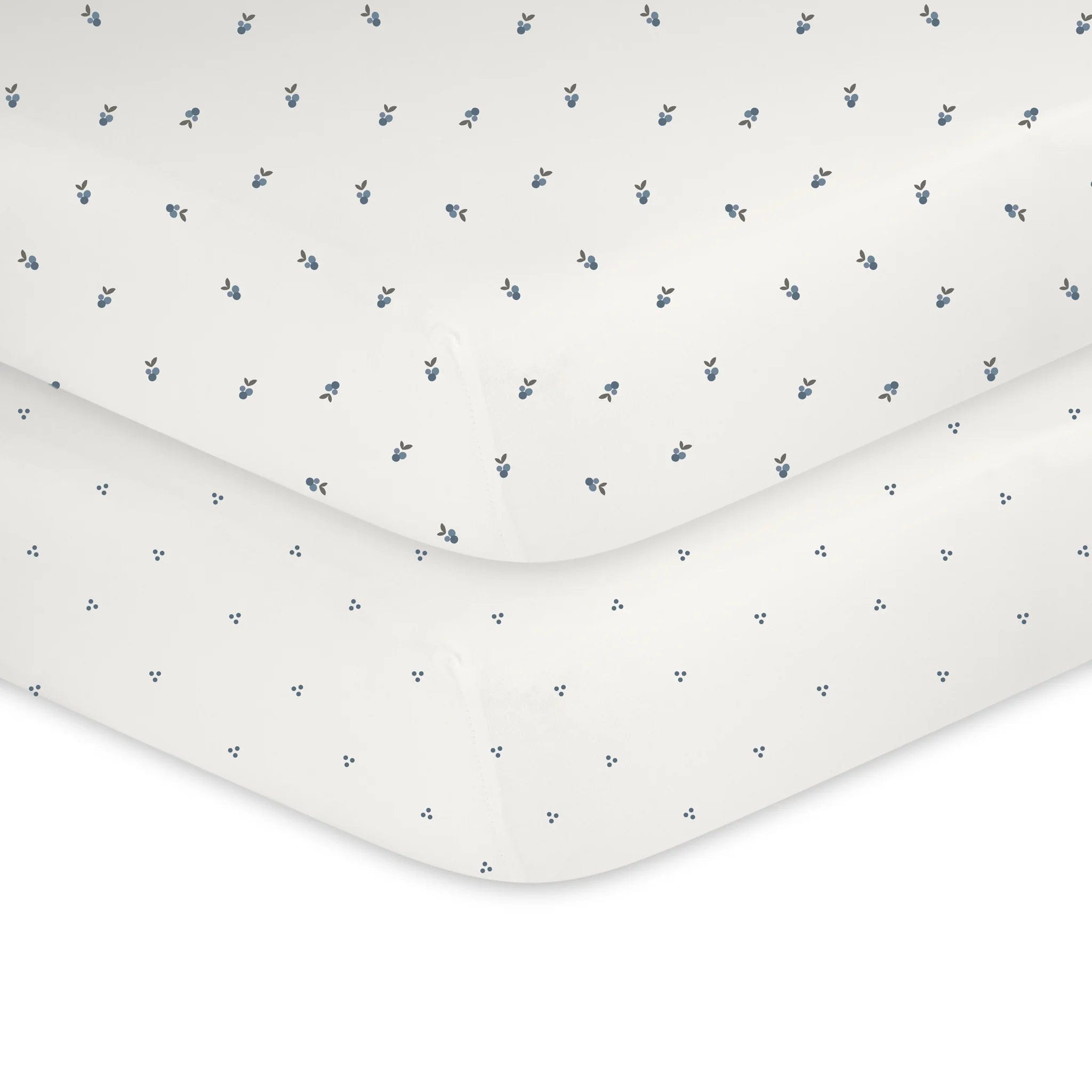Elys & Co 2 Pack Waterproof Crib Sheets & Toddler Bed Sheets - Soft, Breathable & Hypoallergenic for Baby Nursery & Daycare Use