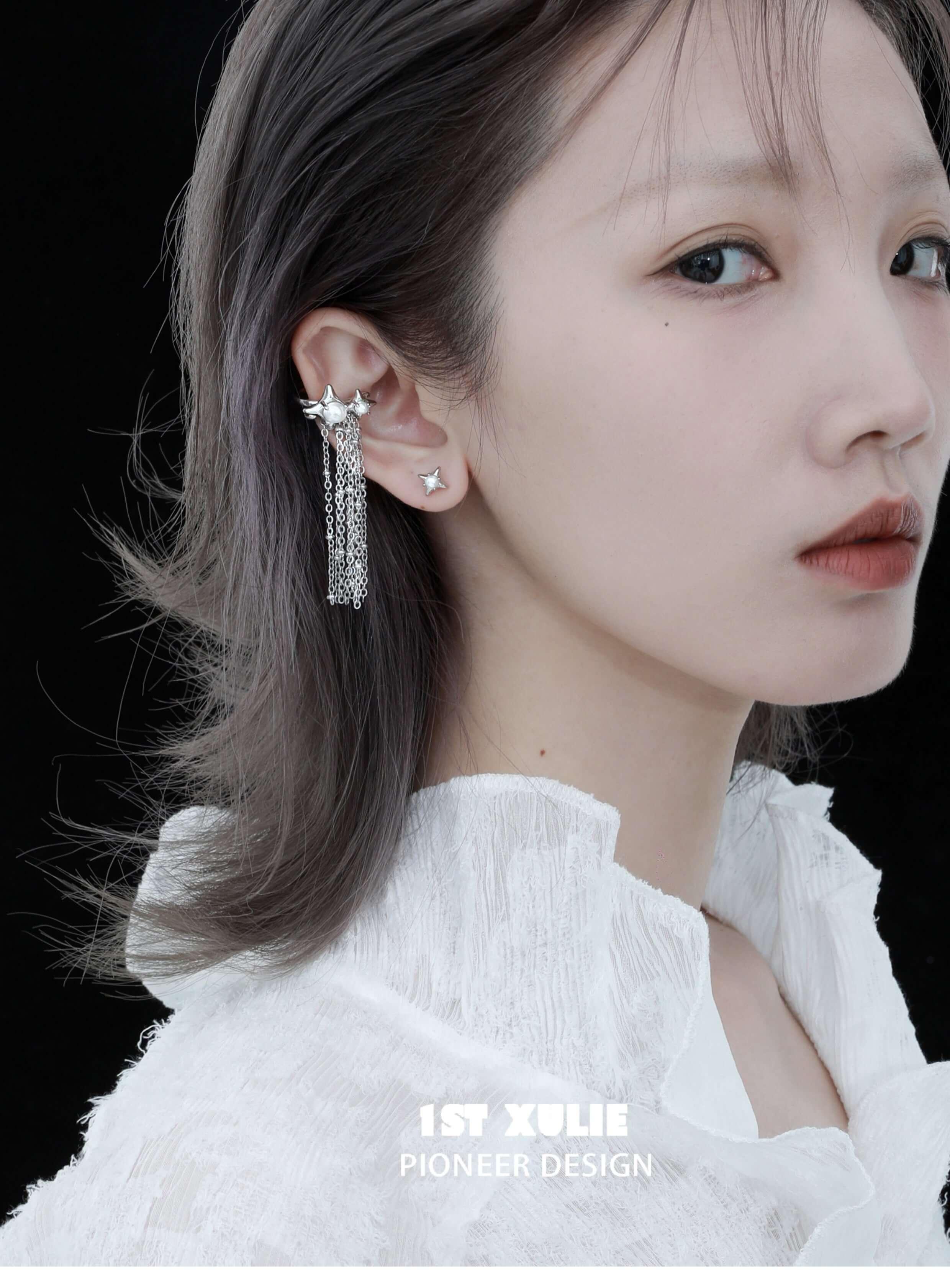 18K Platinum Plated S925 Shell Bead Stud Earrings for Women - Hypoallergenic Fashion Jewelry Gift for Birthday, Anniversary & Special Occasions