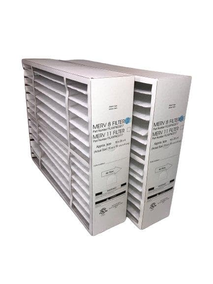 Carrier FILXXFNC0017 16x20x4 MERV 8 Air Filter - 2 Pack Replacement Furnace Filters for Home HVAC Systems | Improves Indoor Air Quality & Reduces Allergens
