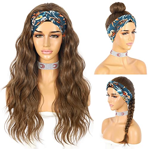 Stylish Synthetic Headband Wig for Women - Comfortable & Fashionable Hair Accessory for Cosplay, Daily Wear & Special Occasions