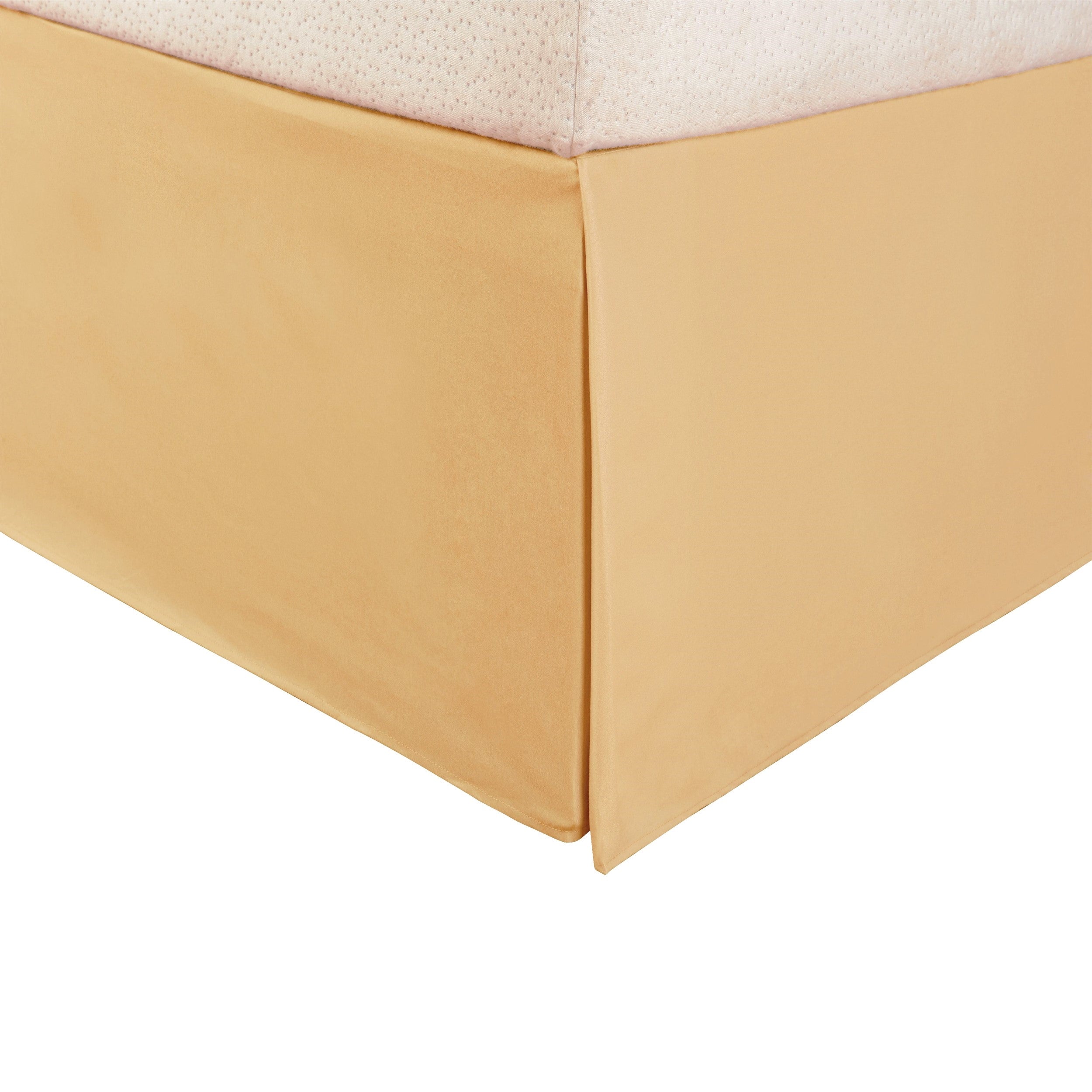 Wimberton 100% Brushed Microfiber Bed Skirt - 15 Inch Drop Length with Inverted Box Pleats | Perfect for Master Bedroom, Guest Room & Hotel Decor