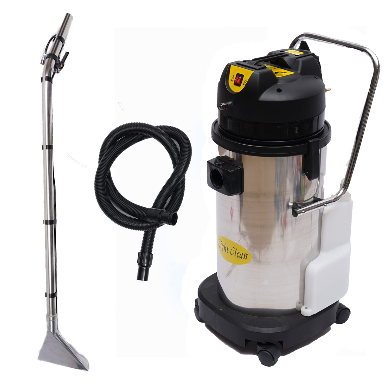 40L/10Gal Commercial Carpet Cleaner Machine - 3-in-1 Multi-Purpose Floor Cleaner with Wet/Dry Extraction | Portable Carpet Shampooer for Sofa, Curtains & Deep Carpet Cleaning | Ideal for Home, Office & Commercial Use