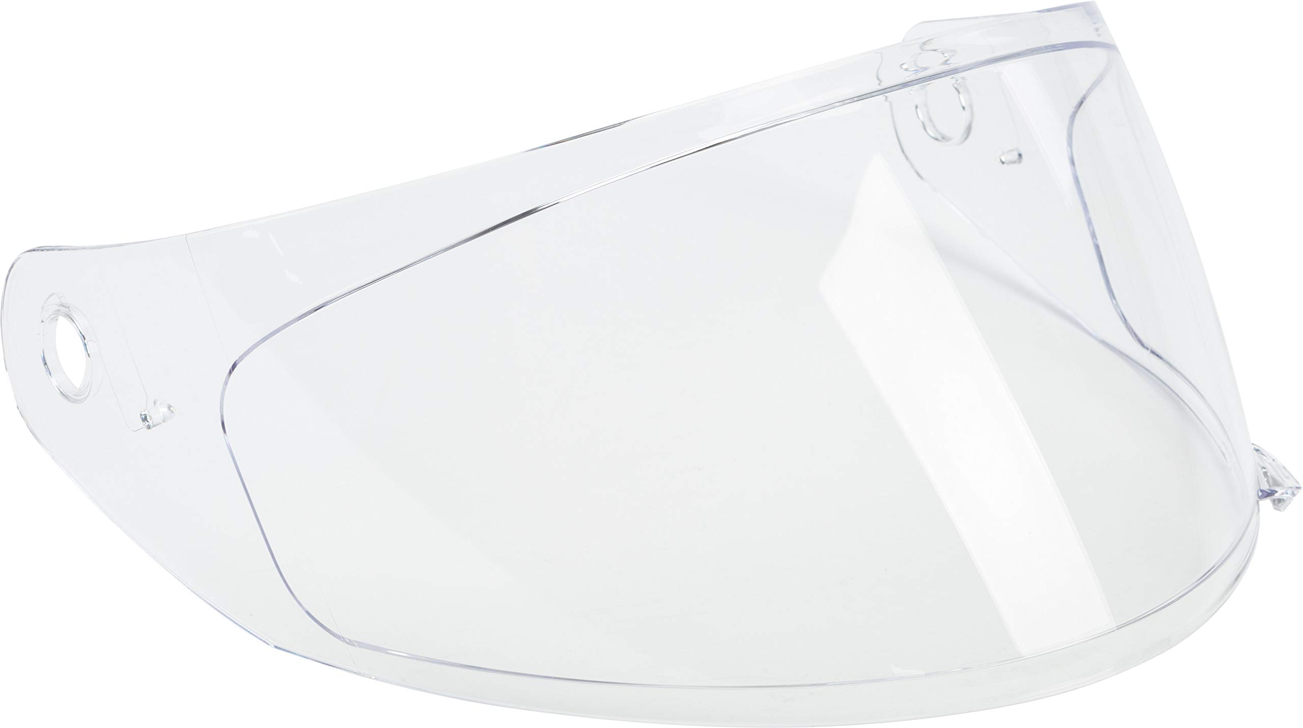 GMAX FF-98 Clear Single Lens Street Motorcycle Helmet Shield Replacement - Anti-Fog, UV Protection for Harley, Honda, Yamaha - Perfect for Commuting, Touring & Urban Riding