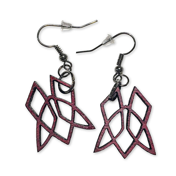 Clionadh Symbol Earrings - Unique Handmade Jewelry for Women, Boho Chic Dangle Earrings | Perfect for Parties, Weddings & Everyday Wear