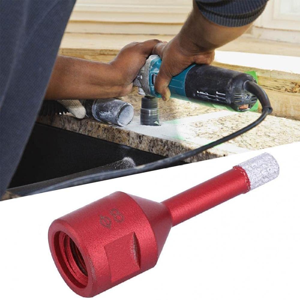8mm Diamond Core Drill Bit for Marble, Concrete & Tile - Fast Cutting for DIY & Construction