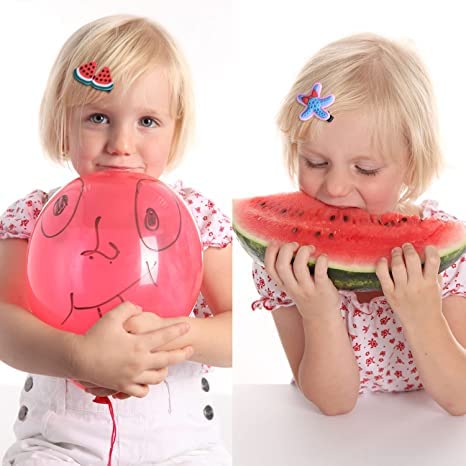 **42 PCS Cartoon Fruit Hair Clips Set for Girls - Sweet Barrettes, Headbands & Hair Accessories for Kids | Perfect for Birthday Parties, School & Daily Wear**