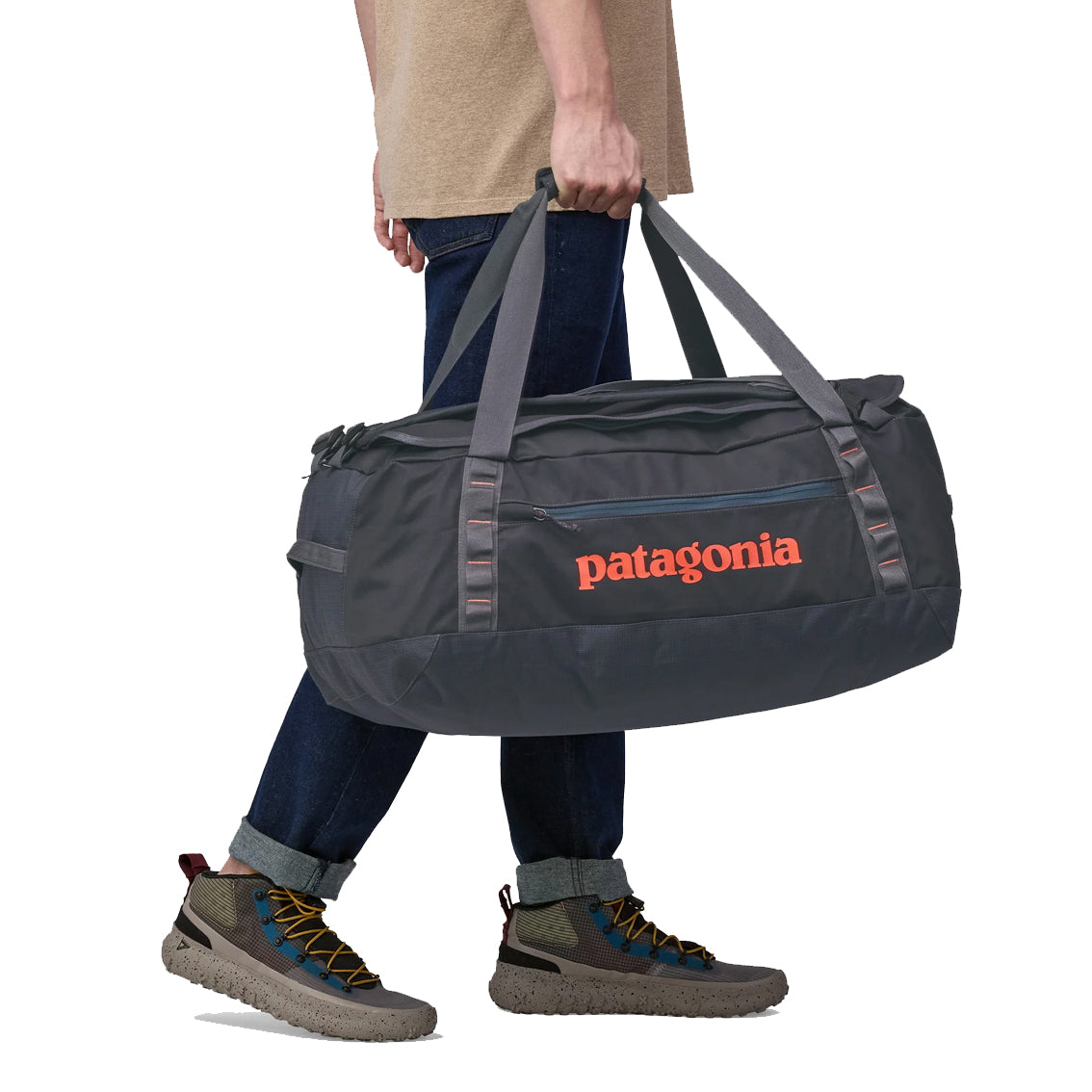 Patagonia Black Hole 55L Duffel Bag - Waterproof Travel Duffel with Shoulder Strap for Outdoor Adventures, Gym & Weekend Getaways