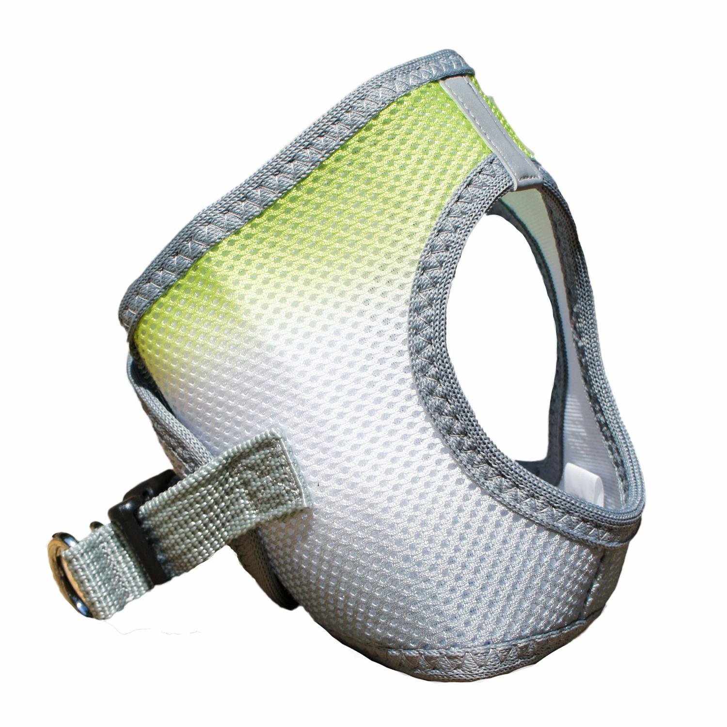 American River Dog Harness Ombre Collection - Limestone Gray XXS | No-Pull Pet Vest for Small Dogs | Perfect for Hiking, Walking & Outdoor Adventures