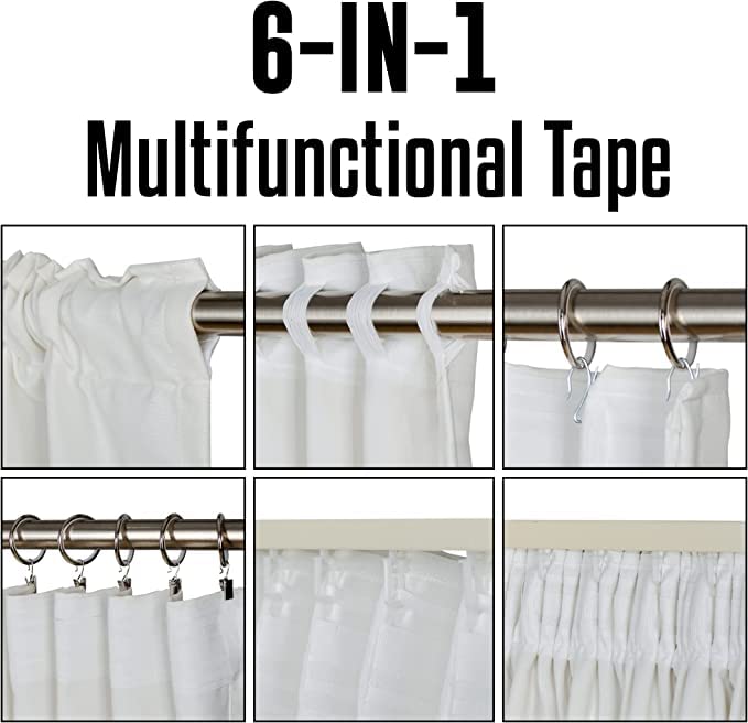 White Lace Sheer Dots Pattern Curtains - Extra Long Set of 2 Panels with Rod Pocket & Back Tab - 100