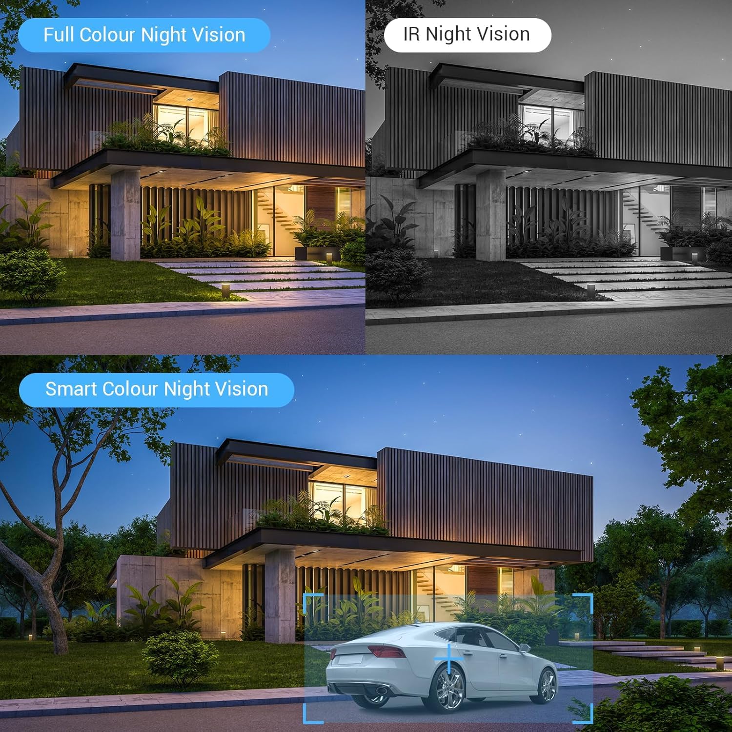 EZVIZ C8c 5MP Outdoor Security Camera - 3K Resolution, 360° View, AI Human & Vehicle Detection, Auto-Tracking, Color Night Vision, 2-Way Audio, Siren, Alexa Compatible, IP66 Waterproof - Ideal for Home, Office & Business Surveillance