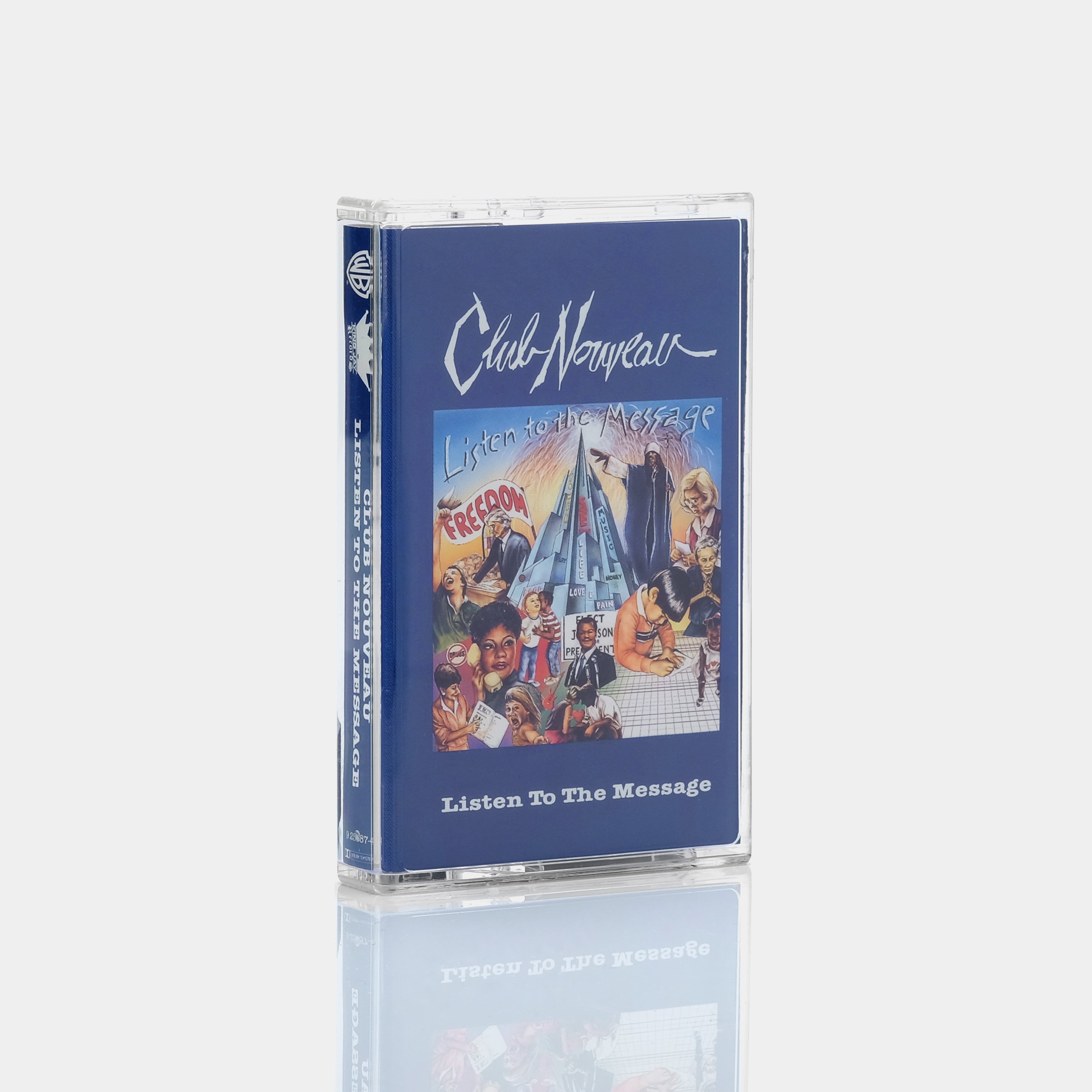 Club Nouveau - Listen To The Message Cassette Tape | Vintage 80s R&B Music | Perfect for Collectors & Retro Music Lovers | Great for Home Listening, Car Rides & Nostalgic Gifts