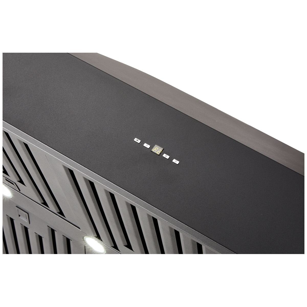 Schweigen 47-Inch Non-Silent Canopy Range Hood for Outdoor BBQ - Black (Model CL8912B) | Perfect for Patio, Backyard & Outdoor Kitchen Ventilation
