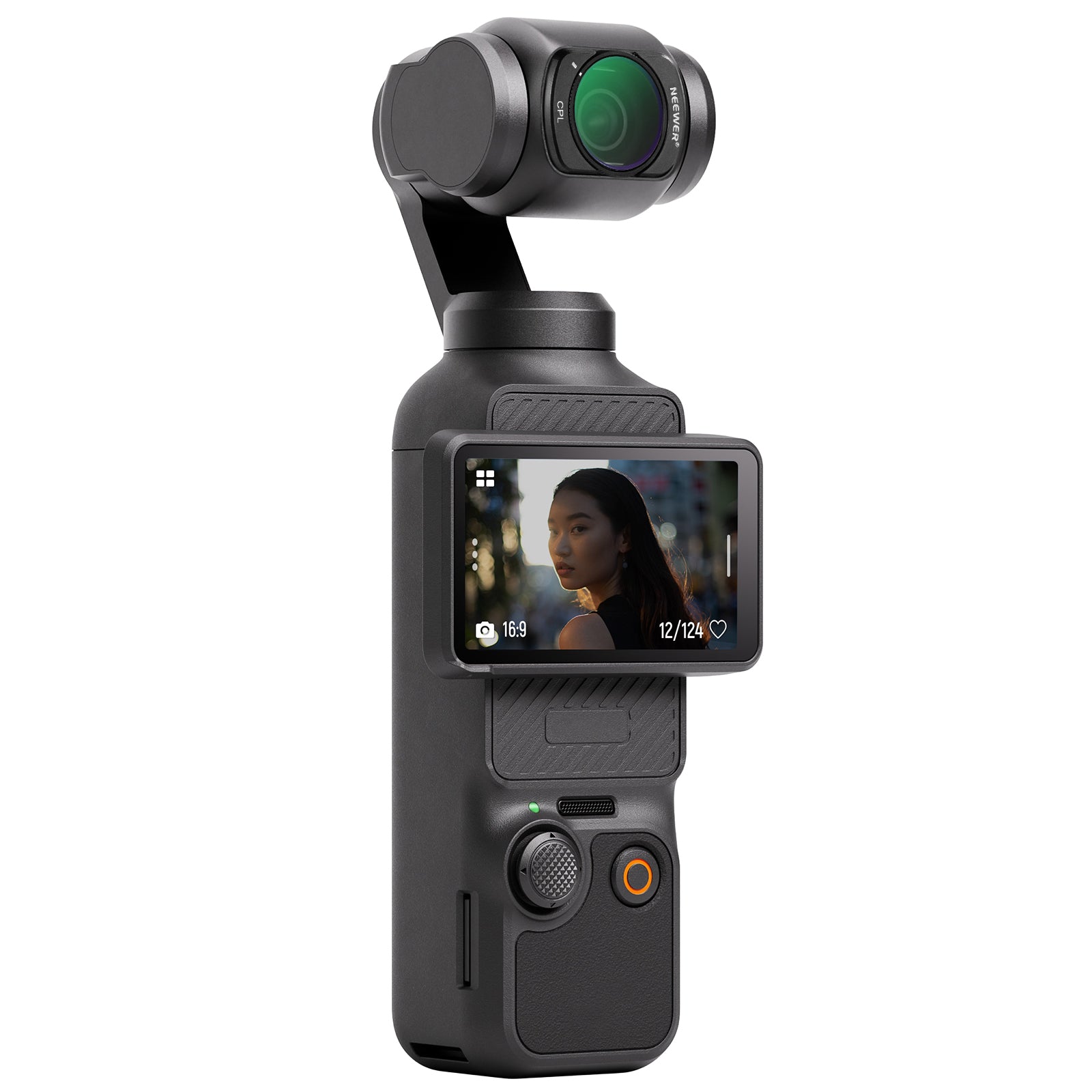 NEEWER FL P5 4-Pack Magnetic ND Filter Set for DJI Osmo Pocket 3 - Professional Camera Lens Filters for Vlogging, Travel & Outdoor Videography