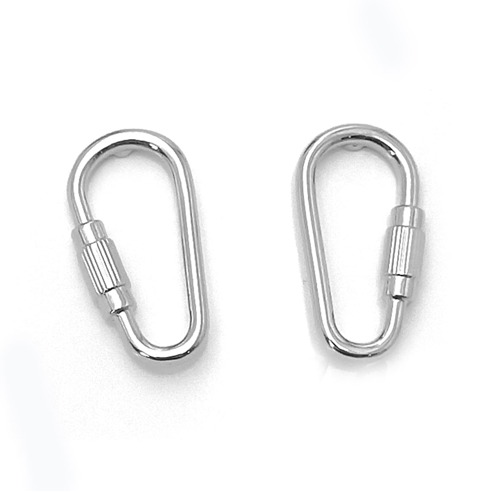 Stylish Silver Oval Dangling Earrings for Women - Hypoallergenic Lightweight White Gold Plated Simple Jewelry | Perfect Gift for Teens, Girls | Everyday Wear, Parties & Special Occasions