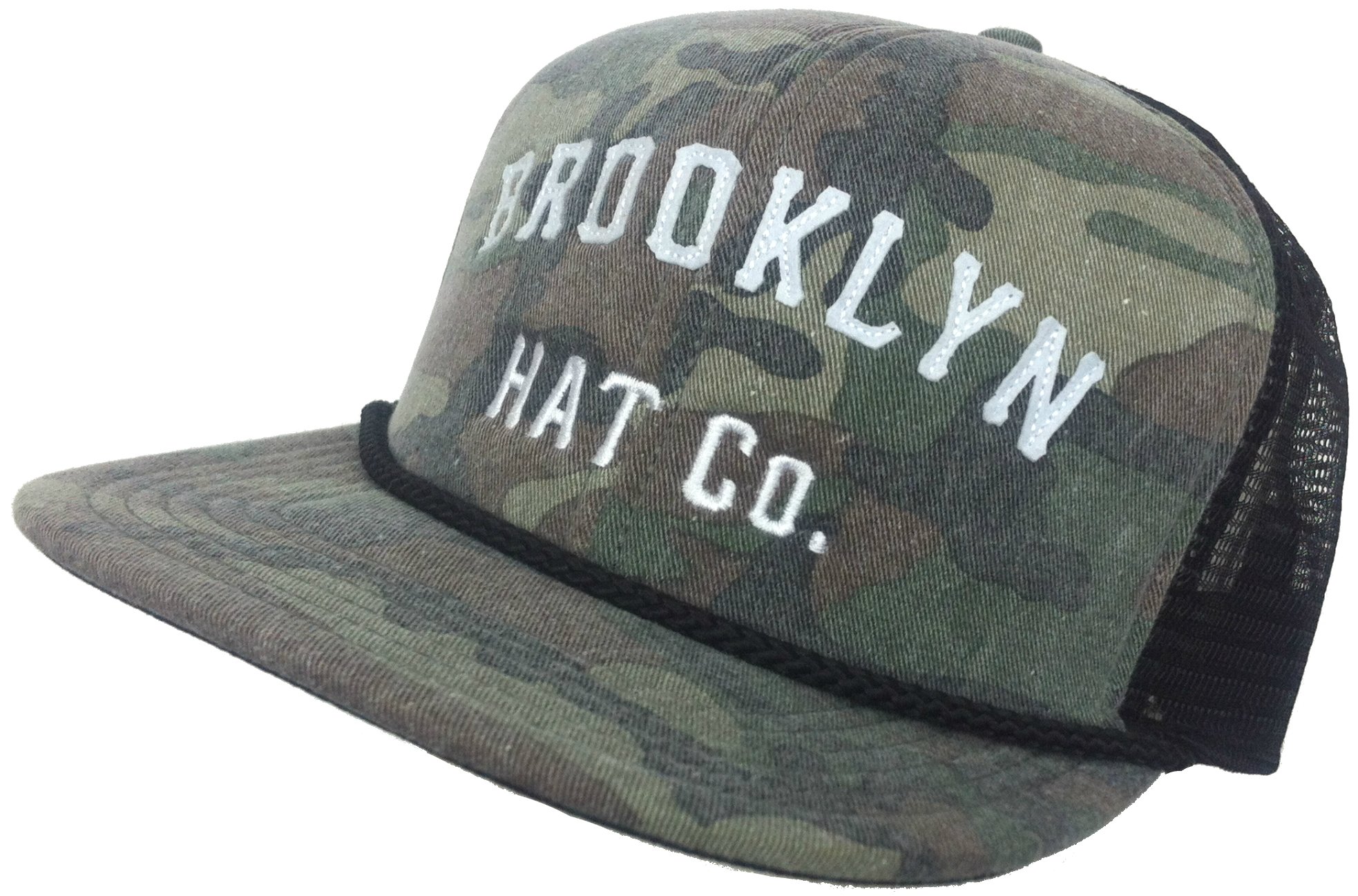 Red Hook Trucker Cap - Stylish Flat Brim Hat for Men & Women | Perfect for Outdoor Activities, Sports & Casual Wear