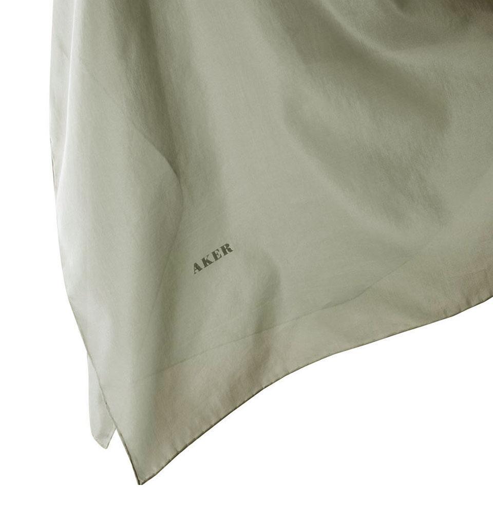 Aker Silk Cotton Square Solid Scarf #7071 472 - Lightweight Fashion Accessory for Women, Perfect for Office, Travel and Special Occasions