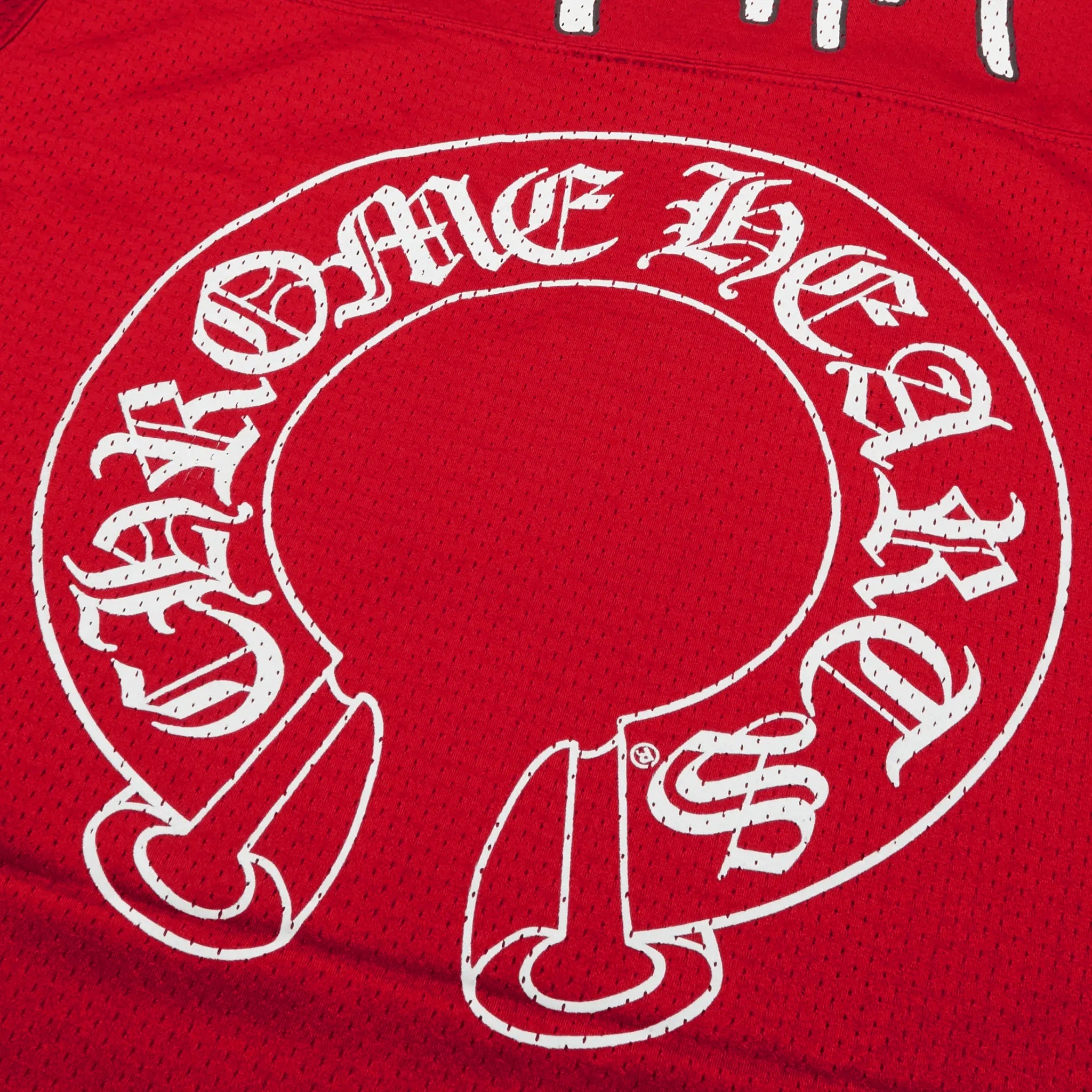 Chrome Hearts Matty Boy Form Stadium Mesh Red Jersey - Stylish & Comfortable for Streetwear, Casual Outfits & Sports Events