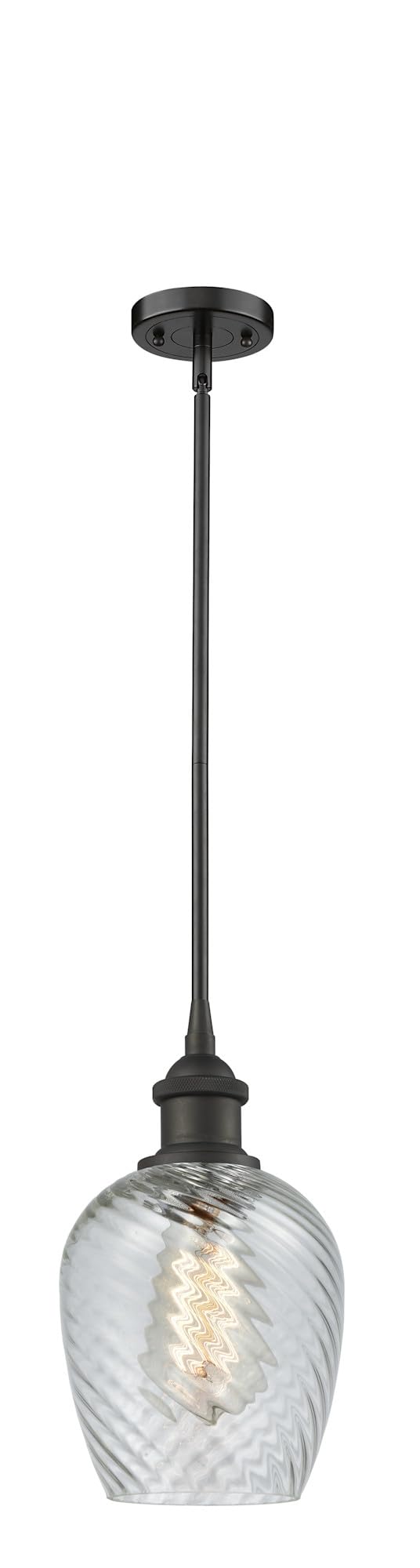 Innovations 516-1S-OB-G292 Oil Rubbed Bronze Single Light Pendant Fixture - Perfect for Kitchen Island, Dining Room, or Entryway Lighting