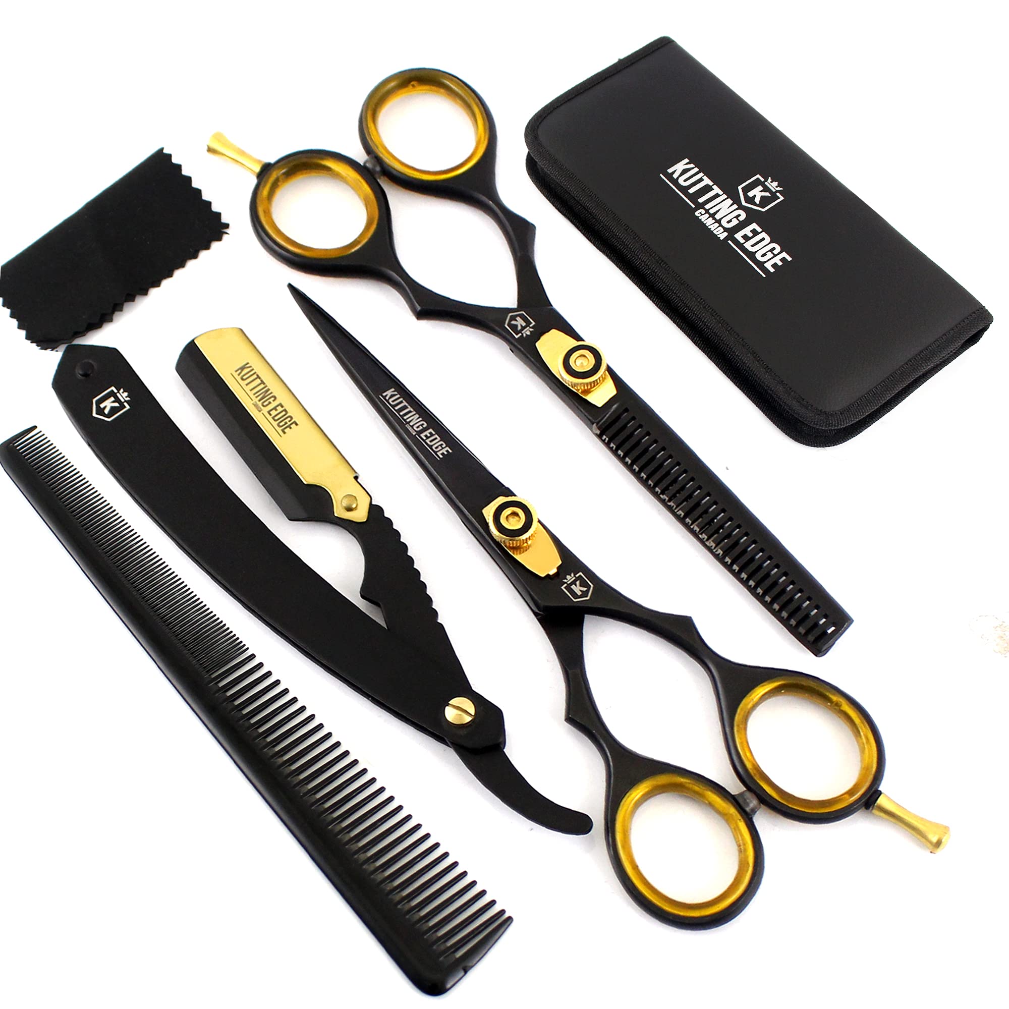 Professional Hair Cutting Scissors Kit - 6.0