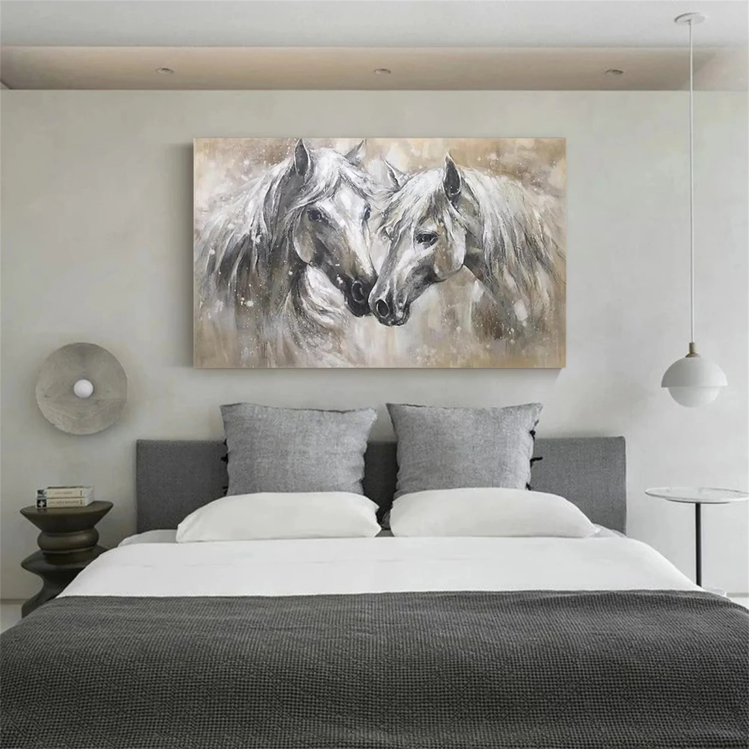 Animal Art Painting #AP046 - Handmade Wildlife Canvas Wall Decor for Living Room, Bedroom & Office