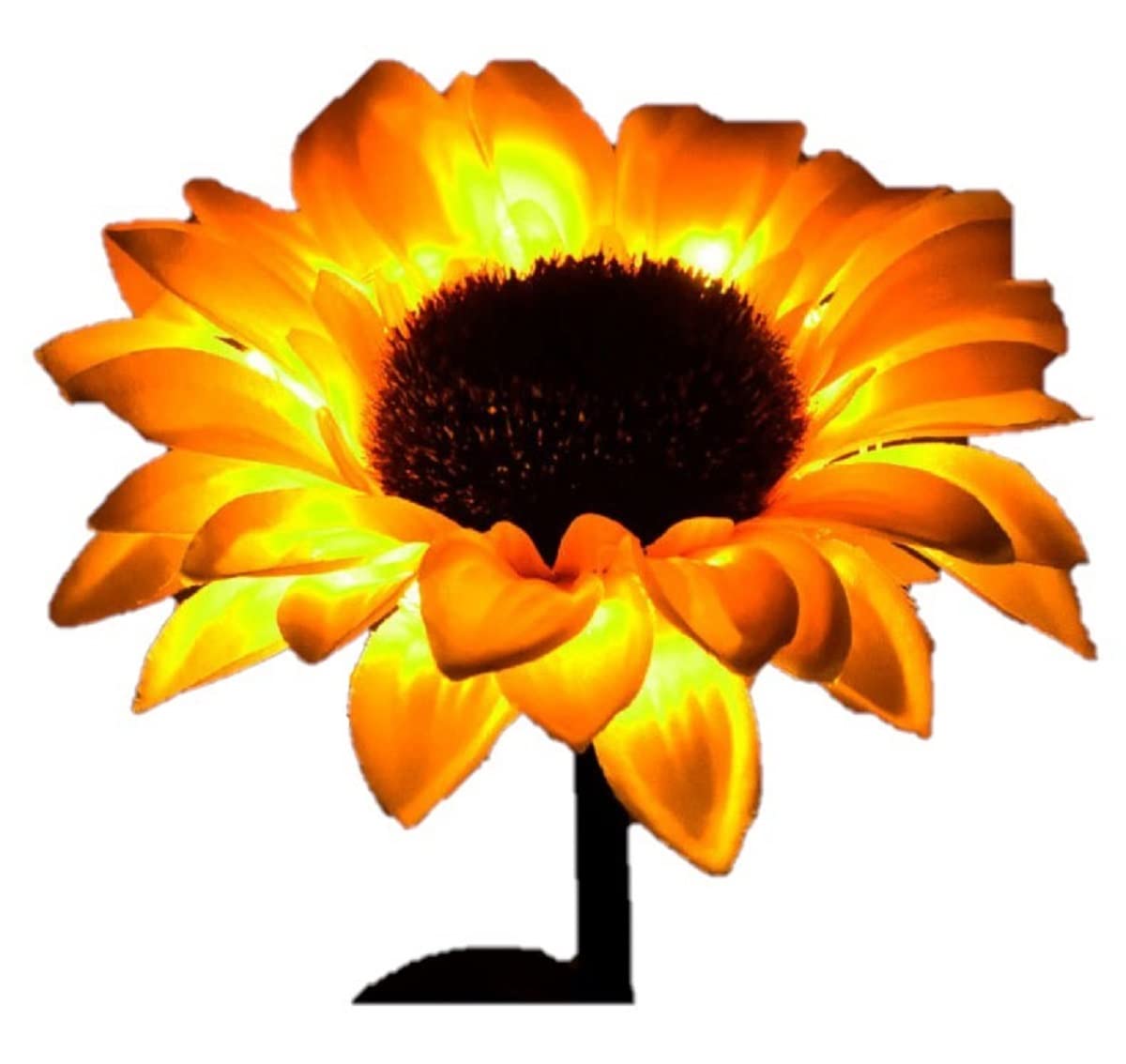 Solar Powered LED Sunflower Lights for Outdoor Garden Decor - Waterproof Lawn & Yard Lighting for Patio, Pathway, and Landscape Decoration