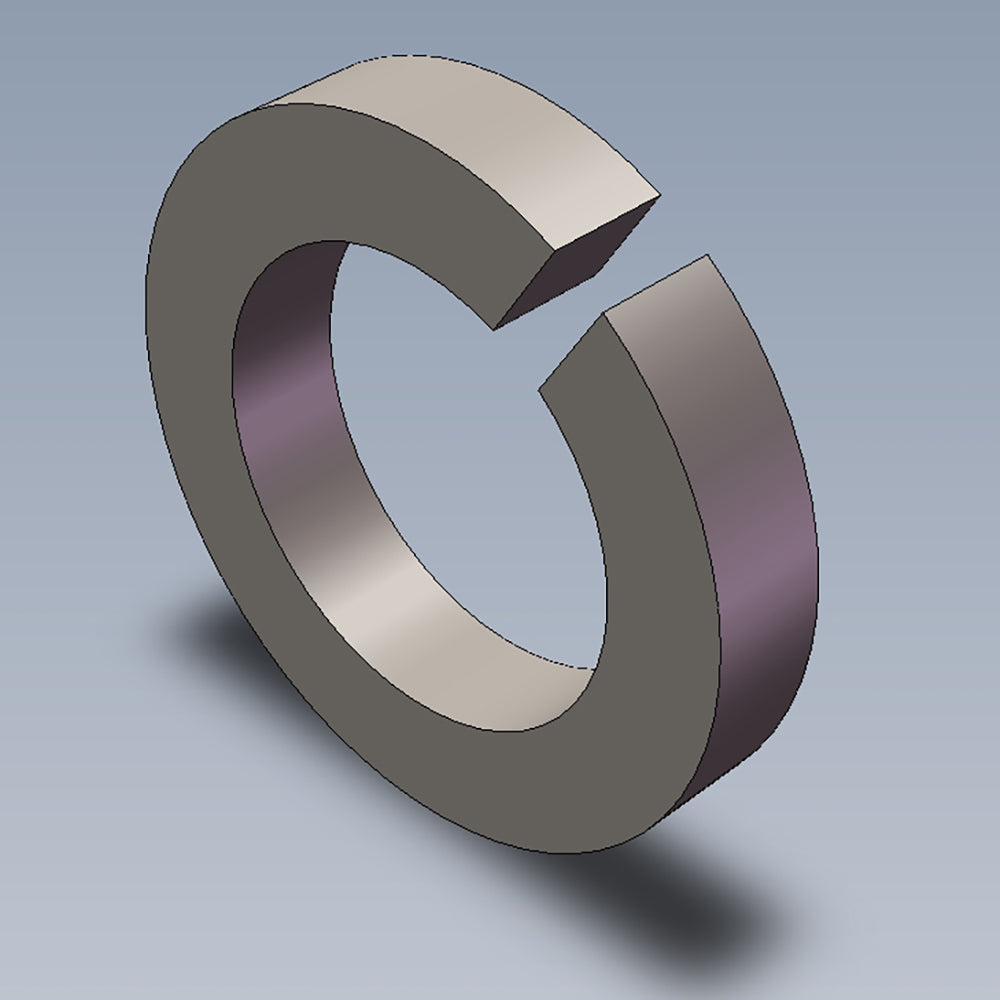 MM493C 58 Spring Washer D6 - High Quality Stainless Steel Lock Washer for Automotive, Machinery & Industrial Applications