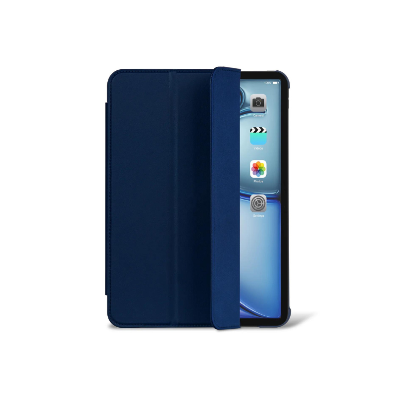 Durable iPad Air 11 M2 Case - Slim Protective Cover for iPad Air 11 (2024) - Navy Blue - Perfect for Work, Travel & Everyday Use