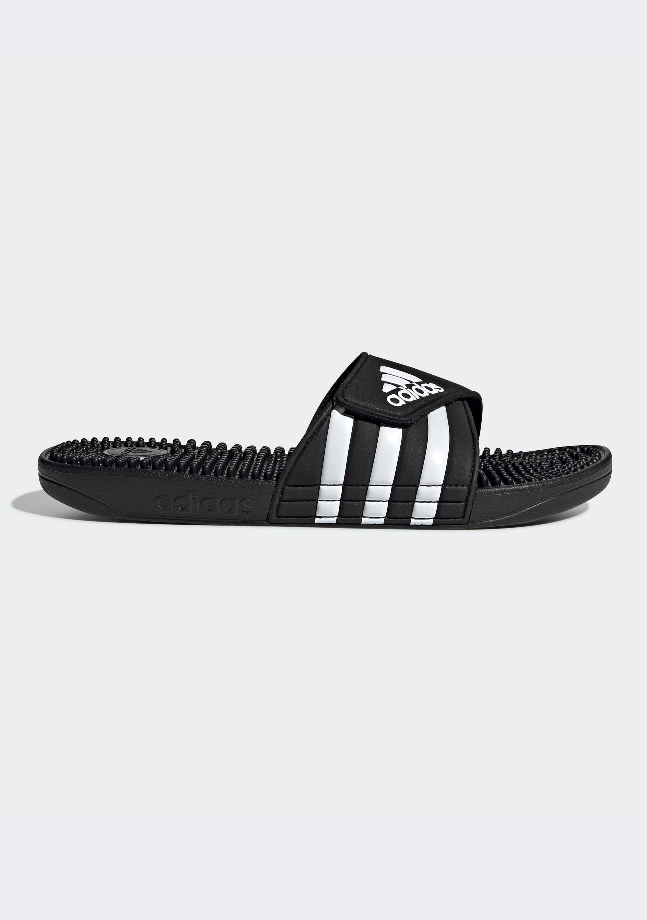 Adidas Men's Adissage Slide Sandals - Comfortable & Durable Slides for Casual Wear, Pool, Beach & Gym - Breathable & Lightweight Footwear for Men