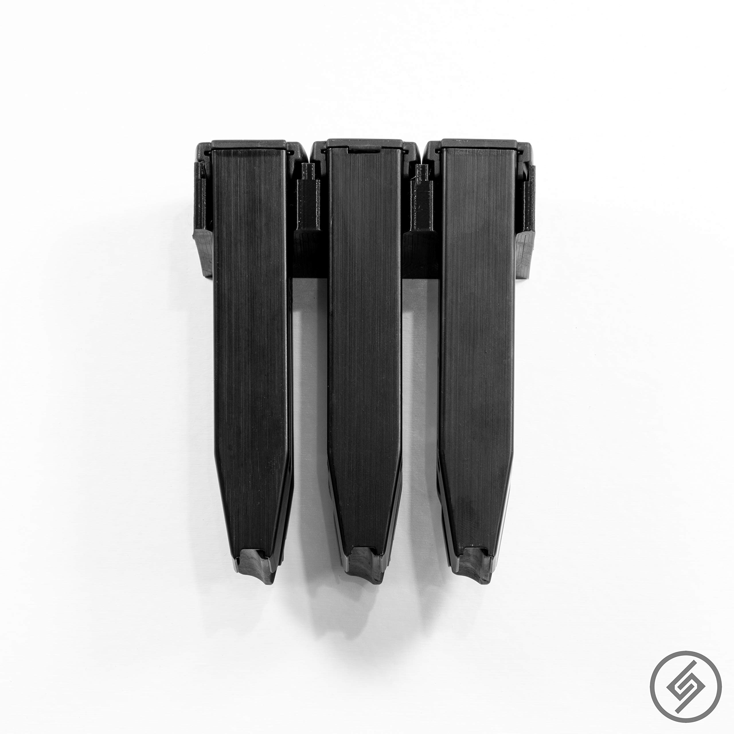 FN 509 Magazine Wall Mount | Low Profile Pistol Magazine Holder & Storage Organizer | Gun Safe & Garage Wall Display System | Perfect for Home Defense Setup & Gun Room Organization