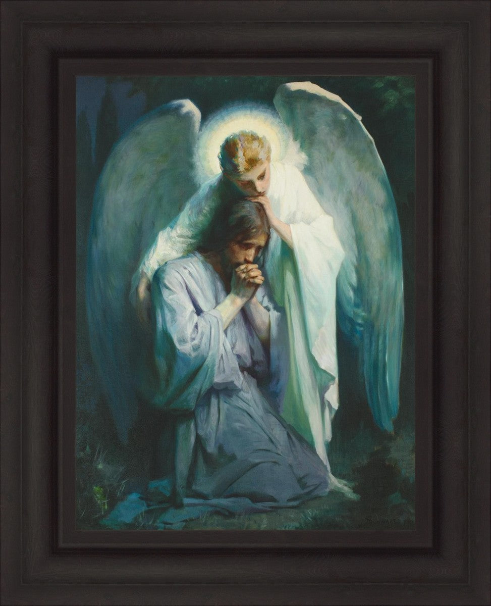 Agony in the Garden - Religious Art Print - Biblical Wall Decor for Home, Church & Office - Jesus Christ Prayer Scene - Christian Gift Idea
