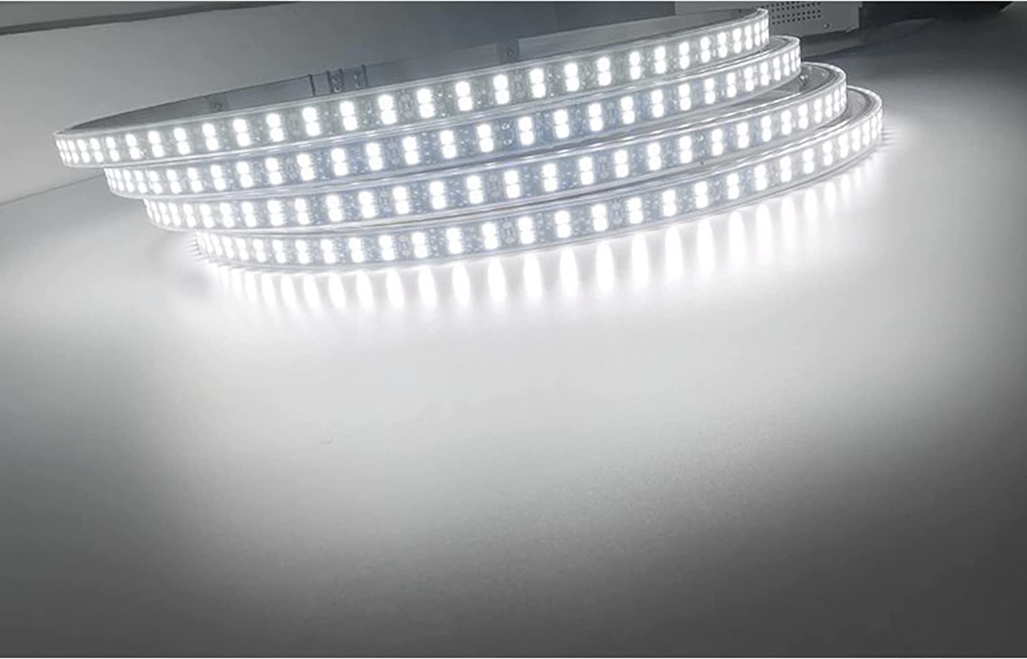 15.5 Inch Double Row White LED Wheel Ring Lights - Waterproof, Pure White, 576 LEDs with Wireless RF Remote & APP Control - Perfect for Trucks, Cars, SUVs, Pickups (Enhance Night Driving & Vehicle Styling)
