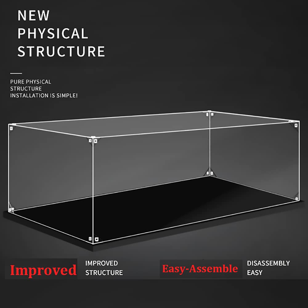 Acrylic Display Case for Boba Fett Helmet 75277 - Dustproof Protective Box Compatible with Lego 75277 Building Set (Display Case Only) - Perfect for Collectors & Star Wars Fans to Showcase Models
