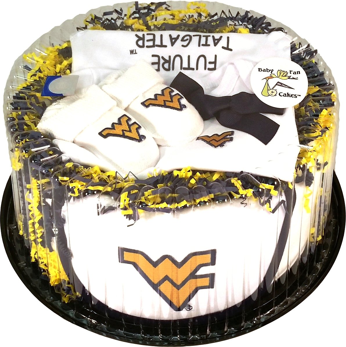 West Virginia Mountaineers Baby Fan Outfit Set - Cute NCAA Football Fan Apparel for Infants & Toddlers - Perfect Gift for Game Day, Birthday, or Baby Shower