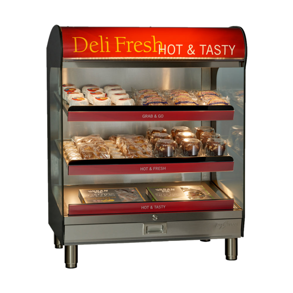 Alto Shaam 36-Inch Countertop Heated Food Display Shelf - HSM 36/3S/CT - Perfect for Restaurants, Cafes, and Buffets to Keep Food Warm and Fresh