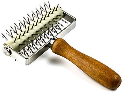 Professional Plastic Pizza Dough Roller Tool for Baking - Perfect for Homemade Pies, Cookies, Cakes & Bread | Ideal for DIY Pastry Making & Kitchen Use