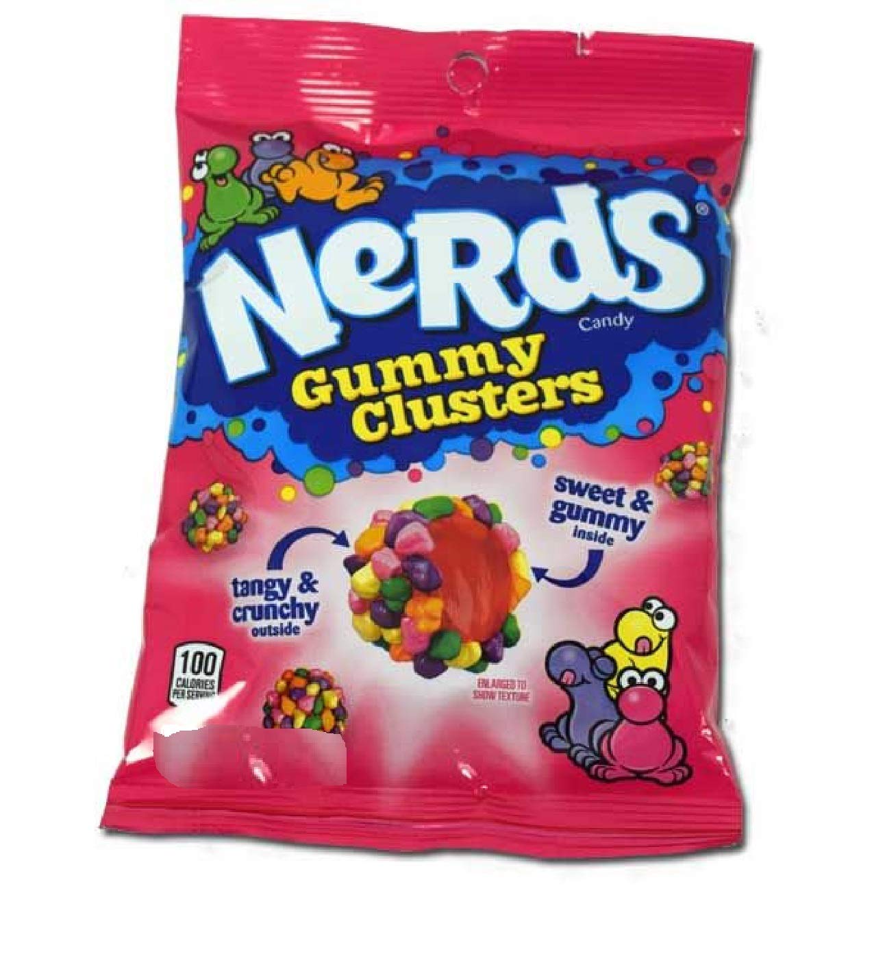 Original Nerds Candy - Red Pack | Tangy & Sweet Rainbow Flavors | Bulk Candy for Parties, Halloween, Movie Nights & Snacking
