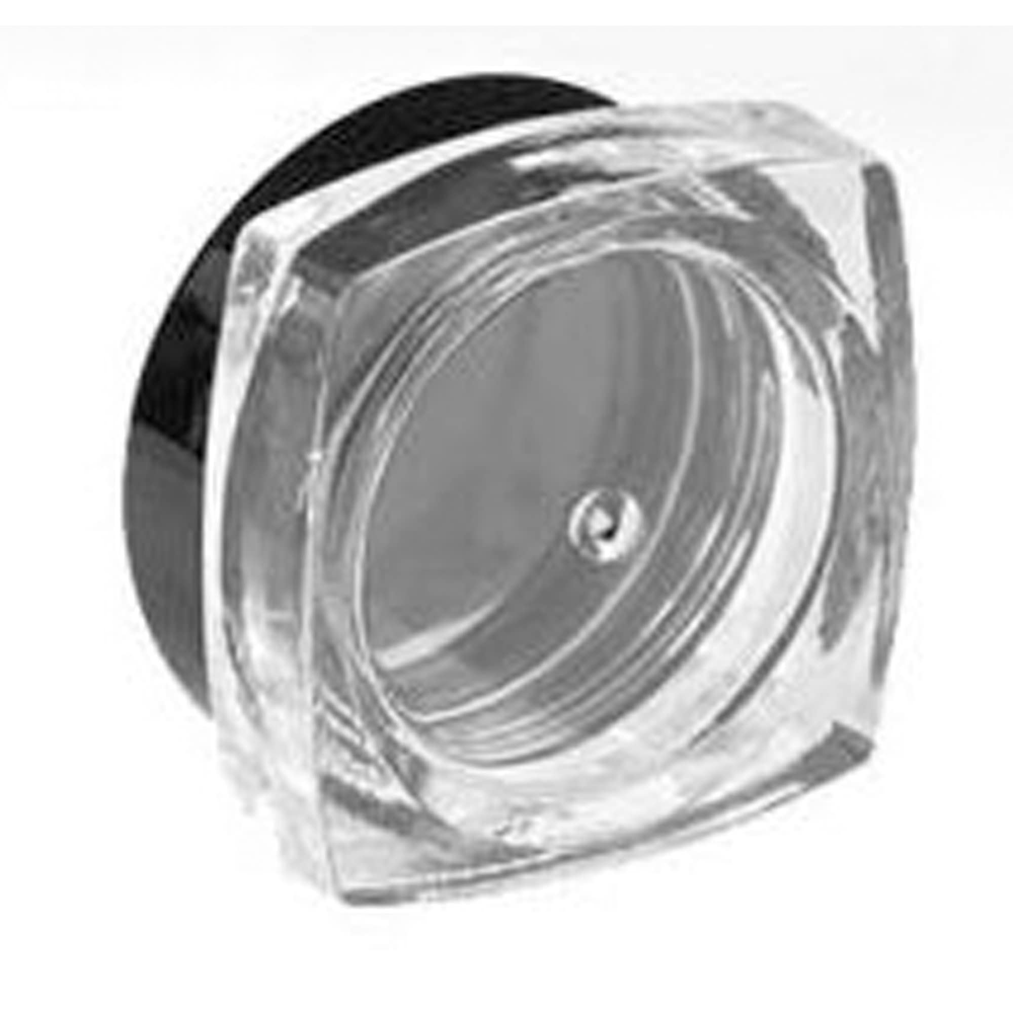 24-Piece 5g PS Acrylic Transparent Cosmetic Jars with Black Lids - Perfect for Creams, Lip Balm, Body Butter, Essential Oils & Makeup Storage | Ideal for DIY Beauty Products, Travel Containers & Salon Use