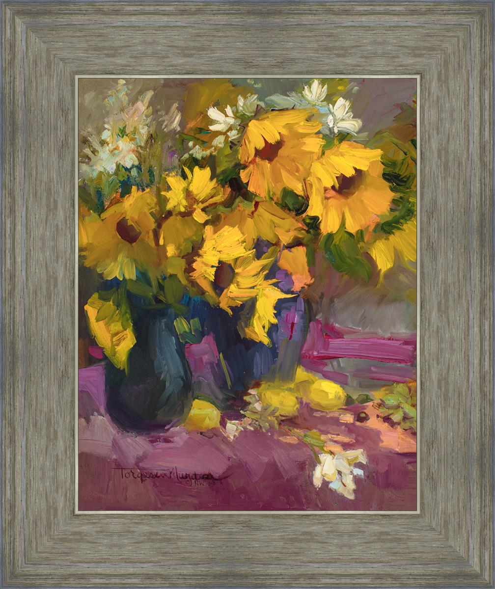 Inner Sunshine By Torgesen Murdock - Uplifting Home Decor for Living Room, Bedroom & Office - Perfect for Meditation Spaces and Gift Giving