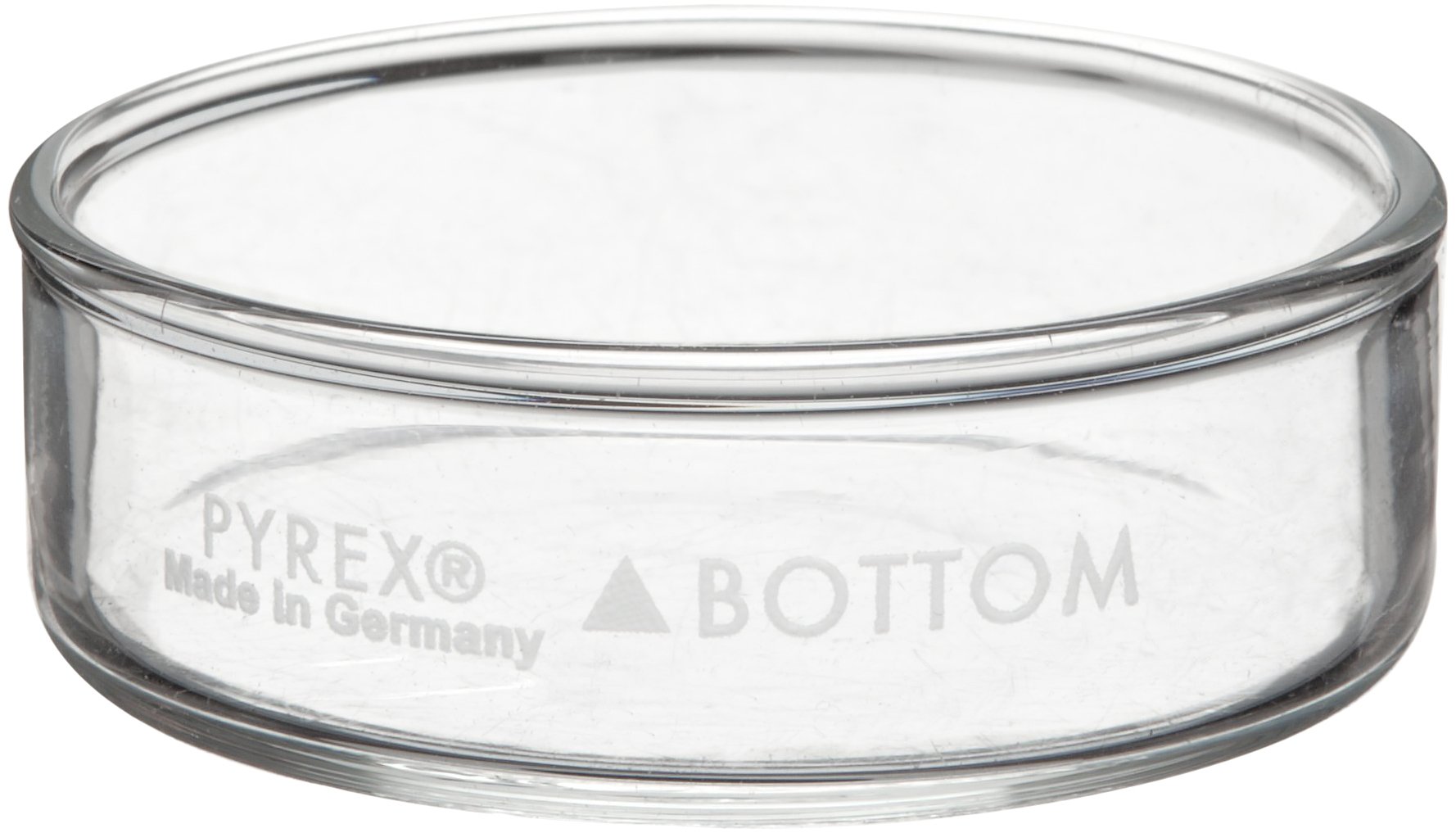 Pyrex Borosilicate Glass Petri Dish Cover - 150mm Diameter x 15mm Height - Lab-Grade (Pack of 12) - Ideal for Scientific Experiments, Microbiology Research & Laboratory Use