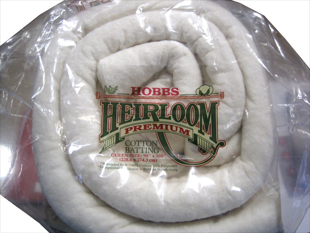 Hobbs Heirloom 80% Cotton 20% Polyester Quilt Batting - Queen Size 90